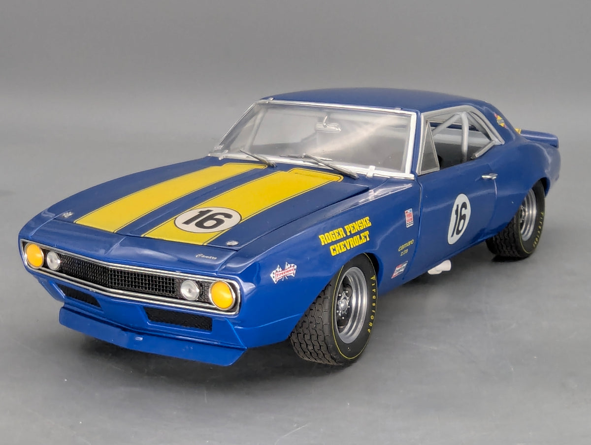 Modellautos 1:18 GMP Chevrolet Camaro Z28 Team Penske 1967 #16 G. Follmer OVP