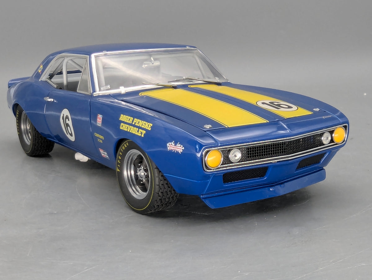 Modellautos 1:18 GMP Chevrolet Camaro Z28 Team Penske 1967 #16 G. Follmer OVP