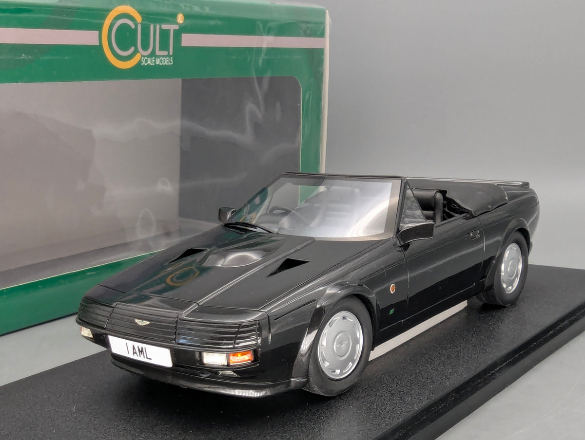 Modellautos 1:18 Cult CML034-1 Aston Martin V8 Zagato Spyder 1987 Black Met. OVP