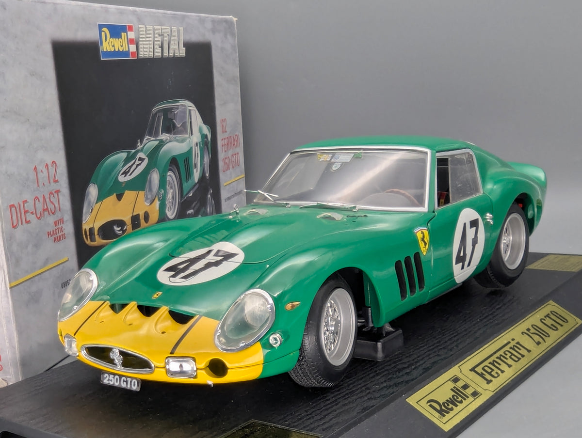 Modellautos 1:12 Revell Ferrari 250 GTO 1962  #47 mit OVP