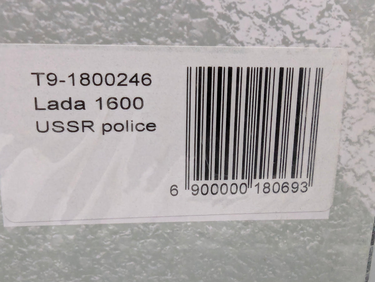 Modellautos 1:18 Triple9 Lada 1600 USSR Police mit OVP