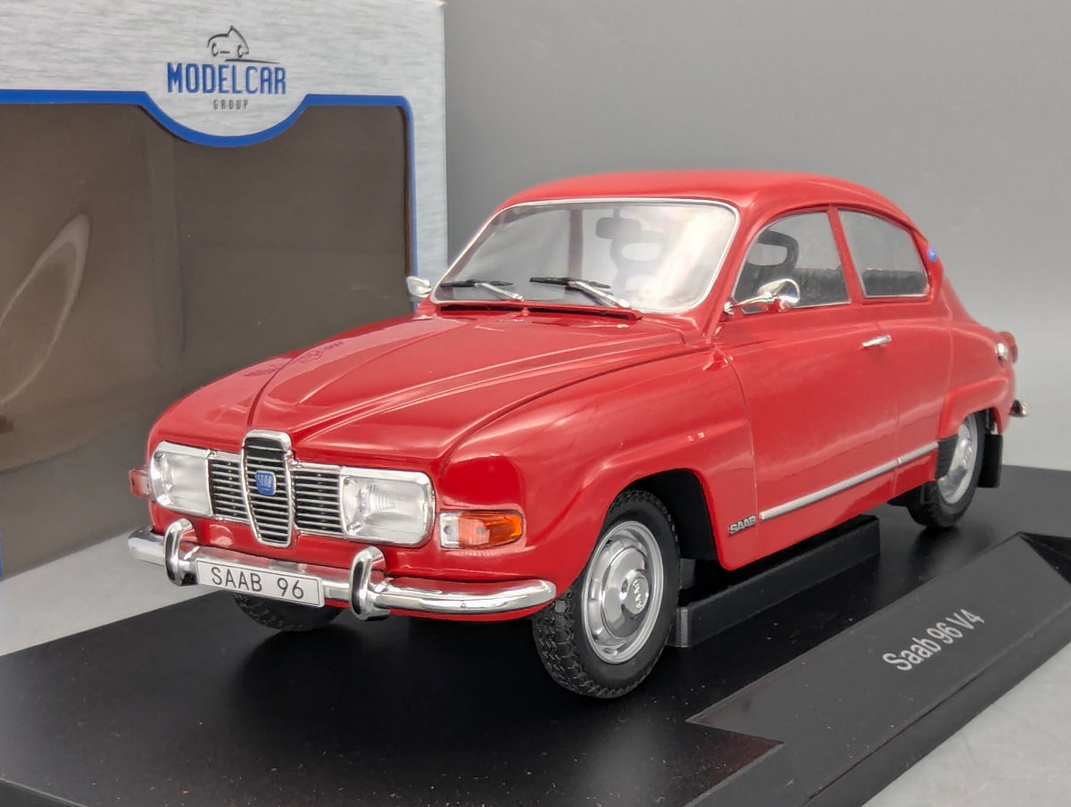Modellautos 1:18 MCG Modelcar Group 18282 Saab 96 V4 Red mit OVP