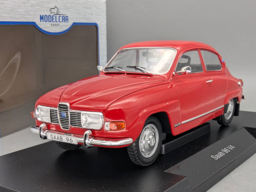 Modellautos 1:18 MCG Modelcar Group 18282 Saab 96 V4 Red mit OVP