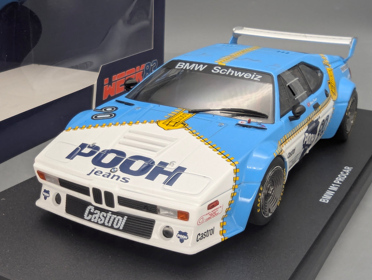 Modellautos 1:18 Werk83 BMW M1 Procar Series 1980 #90 Marc Surer mit OVP