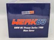 Modellautos 1:18 Werk83 BMW M1 Procar Series 1980 #90 Marc Surer mit OVP
