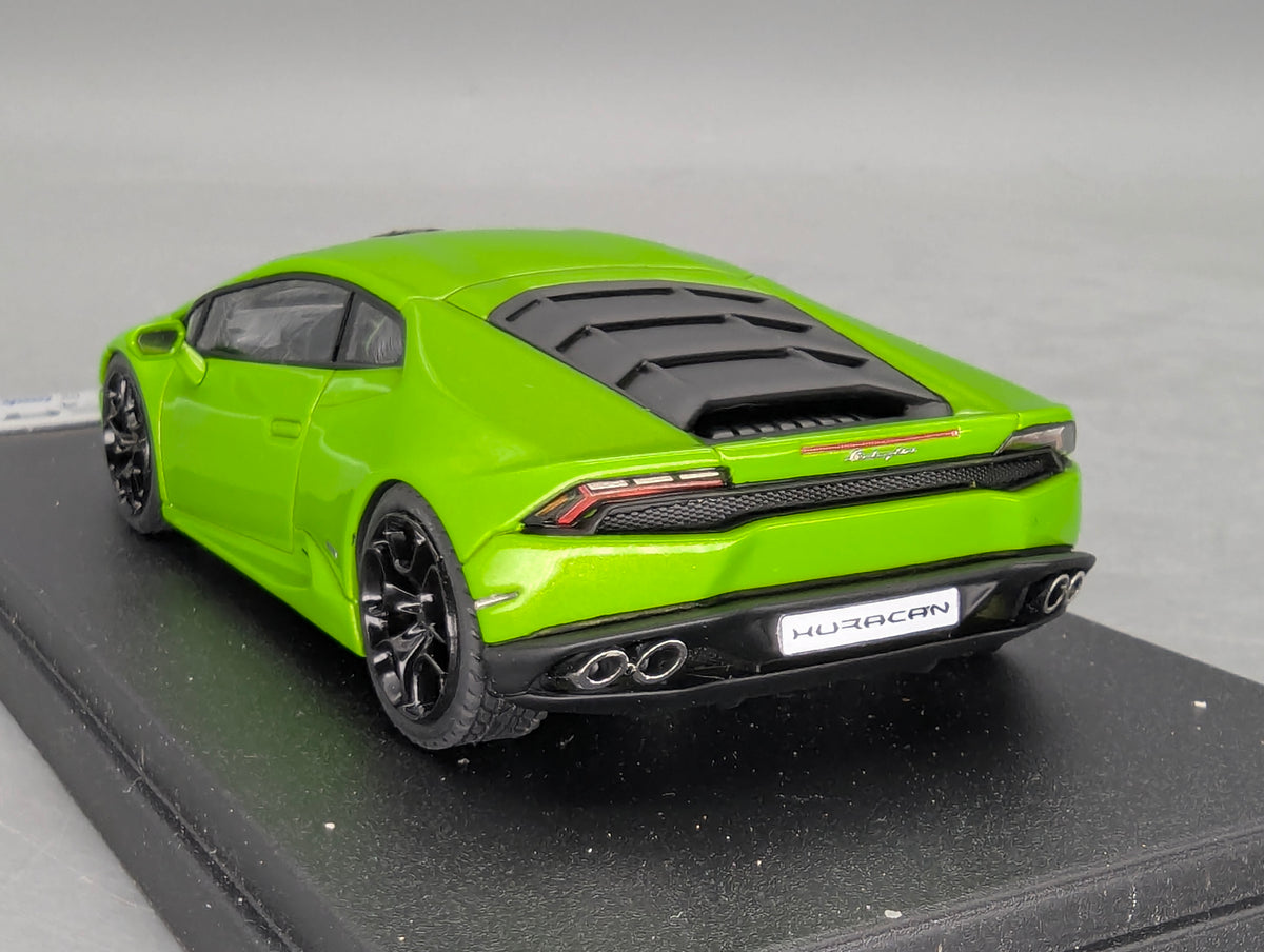 Modellautos 1:43 Looksmart Lamborghini Huracan LP610-4 Verde Mantis mit OVP