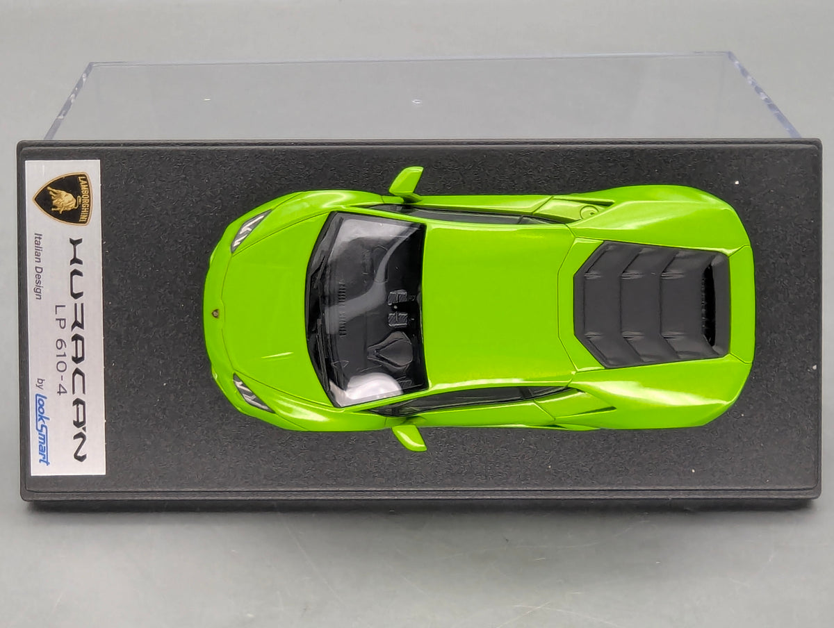Modellautos 1:43 Looksmart Lamborghini Huracan LP610-4 Verde Mantis mit OVP
