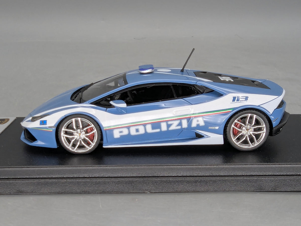 Modellautos 1:43 Looksmart Lamborghini Huracan LP610-4 Polizei mit OVP