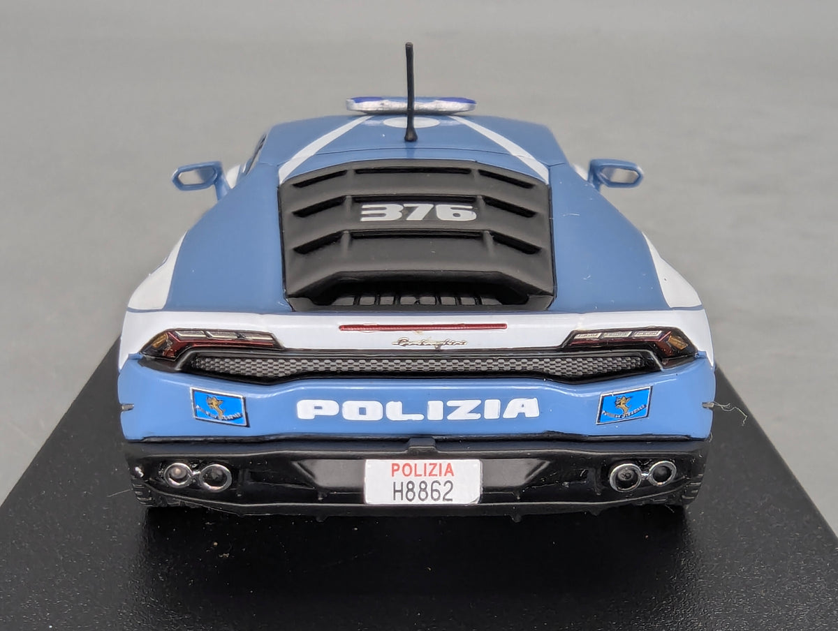 Modellautos 1:43 Looksmart Lamborghini Huracan LP610-4 Polizei mit OVP