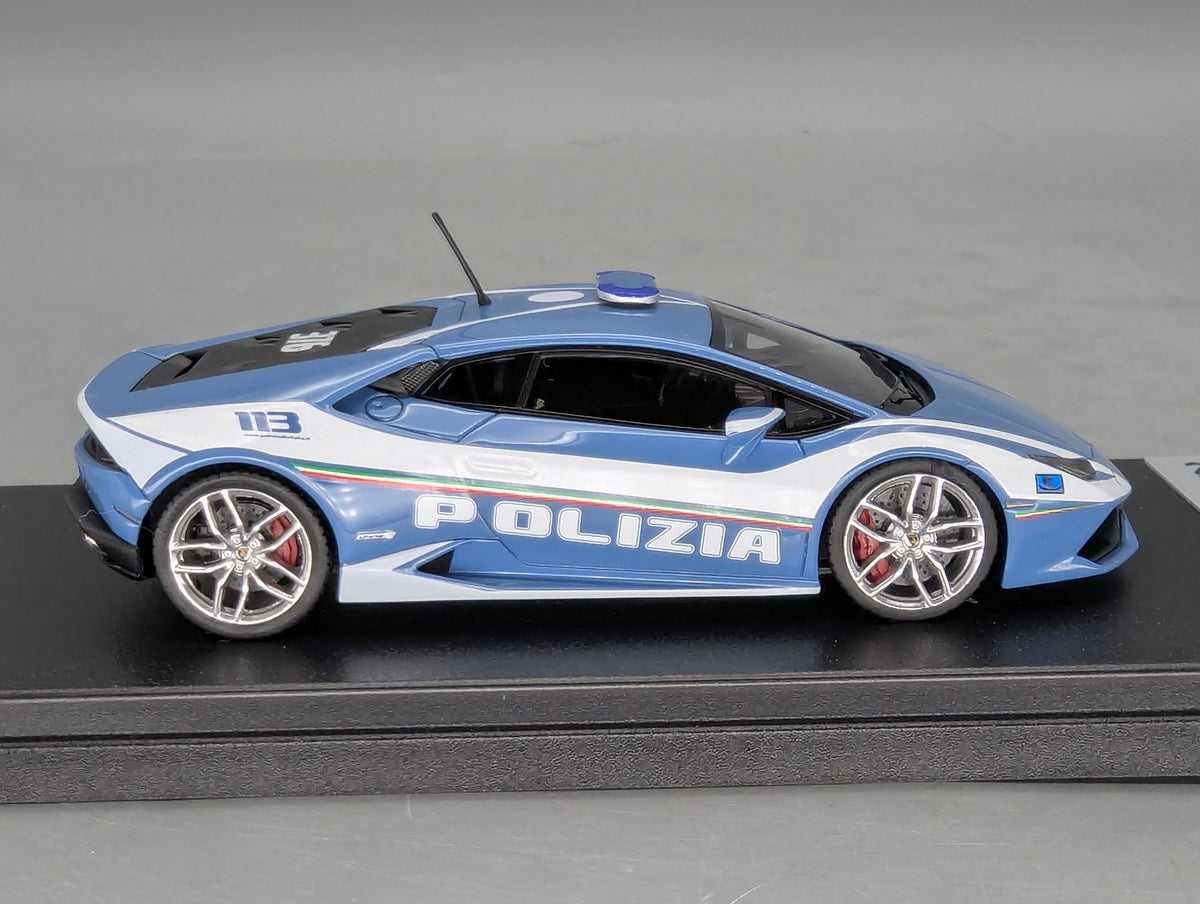 Modellautos 1:43 Looksmart Lamborghini Huracan LP610-4 Polizei mit OVP