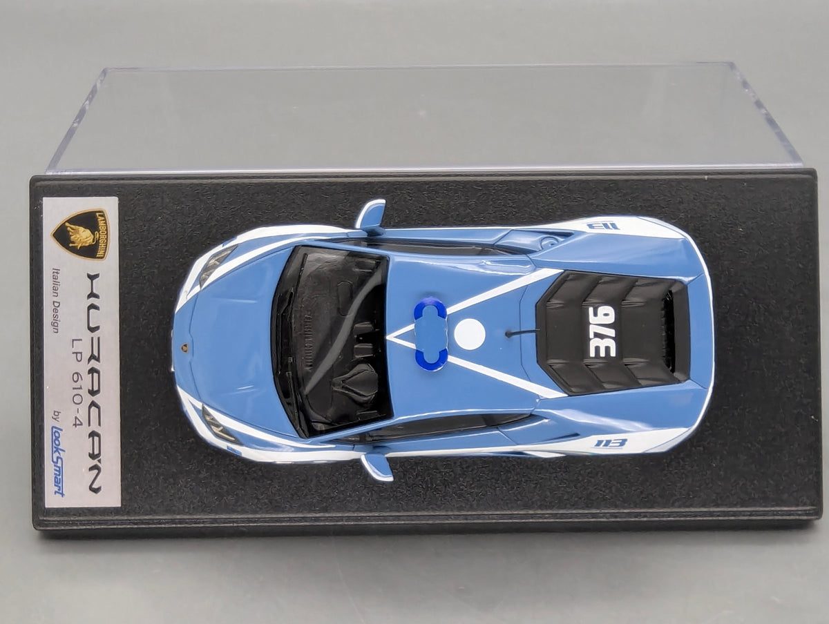 Modellautos 1:43 Looksmart Lamborghini Huracan LP610-4 Polizei mit OVP