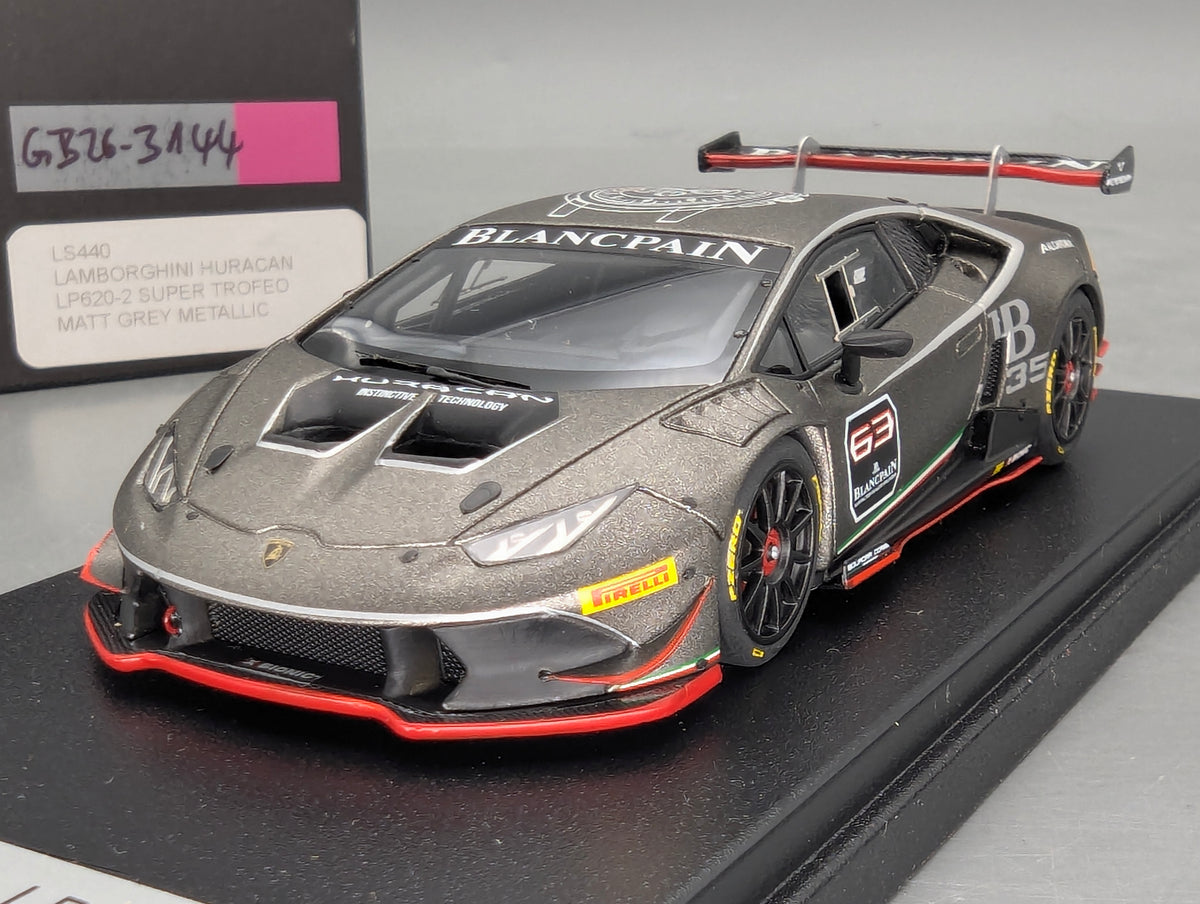 Modellautos 1:43 Looksmart Lamborghini Huracan LP620-2 Super Trofeo #63 mit OVP