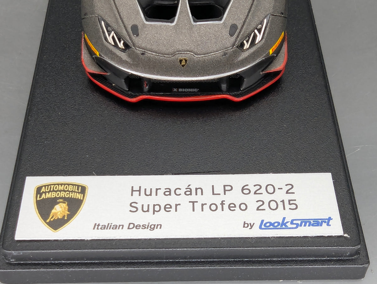 Modellautos 1:43 Looksmart Lamborghini Huracan LP620-2 Super Trofeo #63 mit OVP