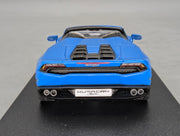 Modellautos 1:43 Looksmart Lamborghini Huracan LP610-4 Spyder Blue Le Mans OVP