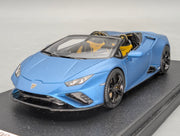 Modellautos 1:43 Looksmart Lamborghini Huracan EVO RWD Spyder Blu Mehit mit OVP