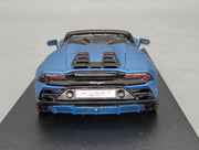 Modellautos 1:43 Looksmart Lamborghini Huracan EVO RWD Spyder Blu Mehit mit OVP
