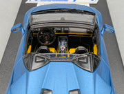 Modellautos 1:43 Looksmart Lamborghini Huracan EVO RWD Spyder Blu Mehit mit OVP