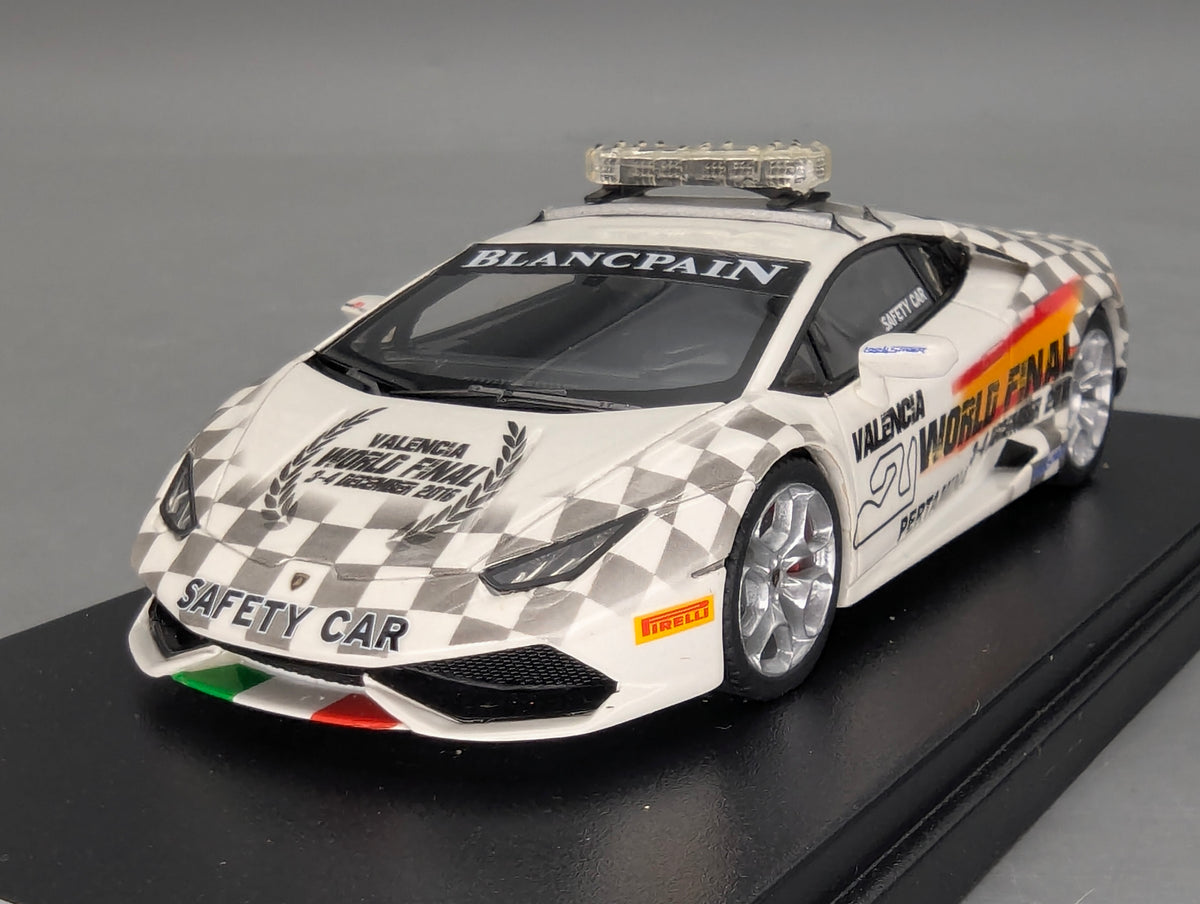 Modellautos 1:43 Looksmart Lamborghini Huracan LP610-4 Safety Car 2016 mit OVP