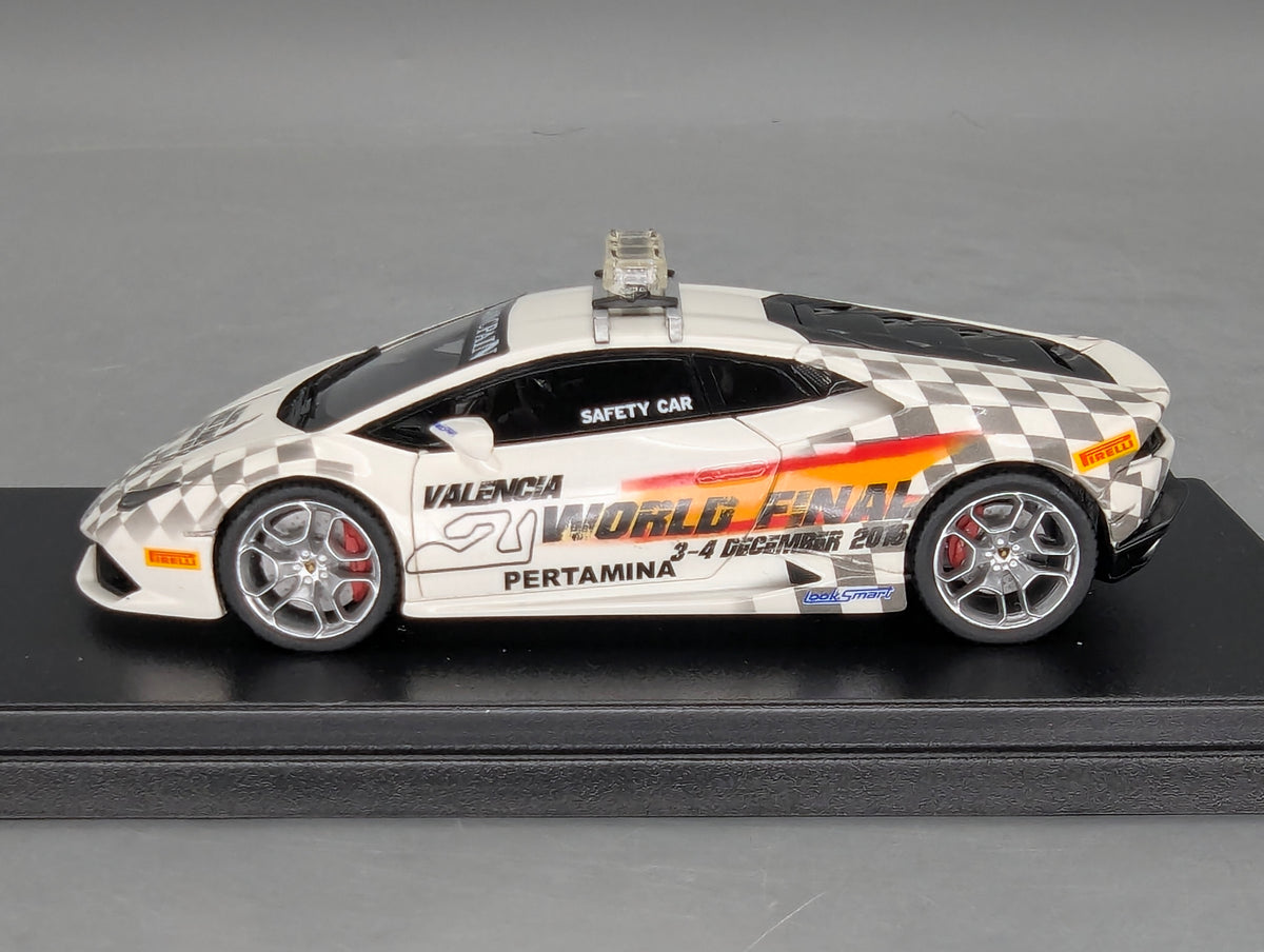 Modellautos 1:43 Looksmart Lamborghini Huracan LP610-4 Safety Car 2016 mit OVP