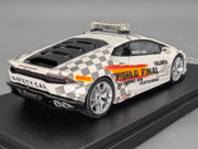 Modellautos 1:43 Looksmart Lamborghini Huracan LP610-4 Safety Car 2016 mit OVP