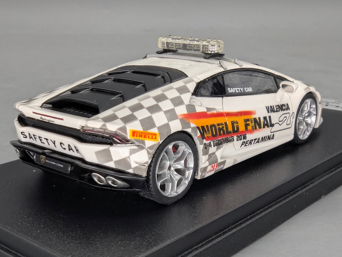 Modellautos 1:43 Looksmart Lamborghini Huracan LP610-4 Safety Car 2016 mit OVP