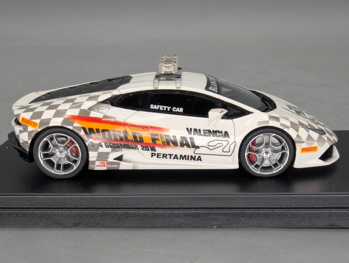 Modellautos 1:43 Looksmart Lamborghini Huracan LP610-4 Safety Car 2016 mit OVP