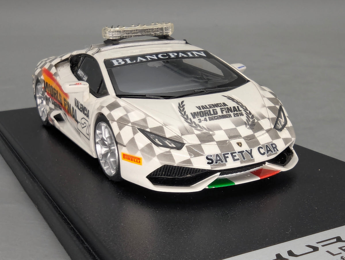 Modellautos 1:43 Looksmart Lamborghini Huracan LP610-4 Safety Car 2016 mit OVP