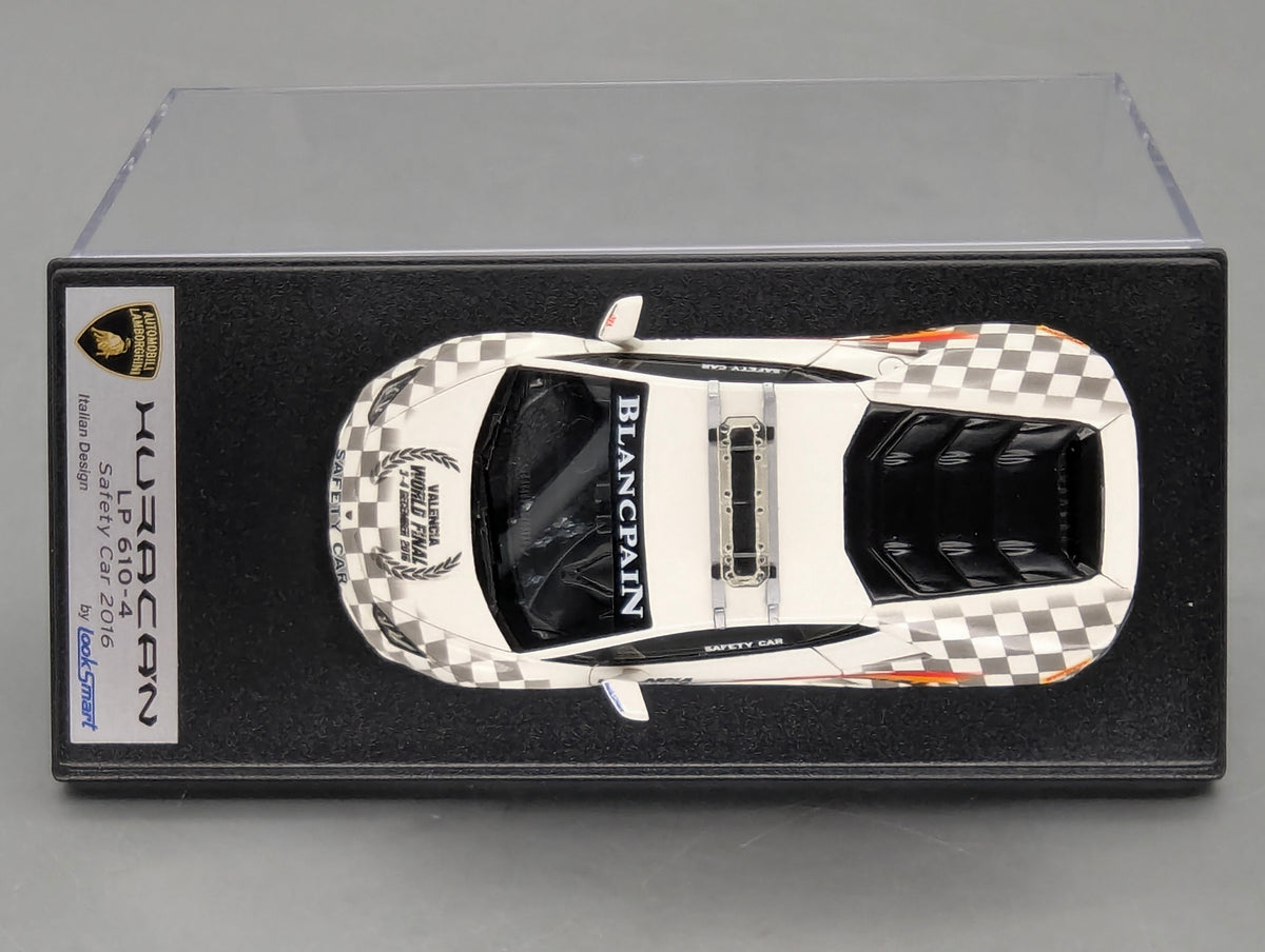 Modellautos 1:43 Looksmart Lamborghini Huracan LP610-4 Safety Car 2016 mit OVP