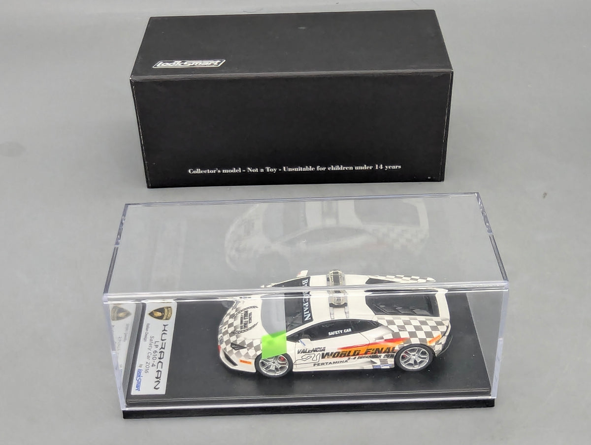 Modellautos 1:43 Looksmart Lamborghini Huracan LP610-4 Safety Car 2016 mit OVP