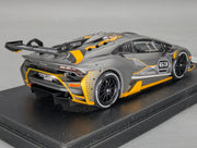 Modellautos 1:43 Looksmart Lamborghini Huracan Super Trofeo EVO #63 Grau mit OVP