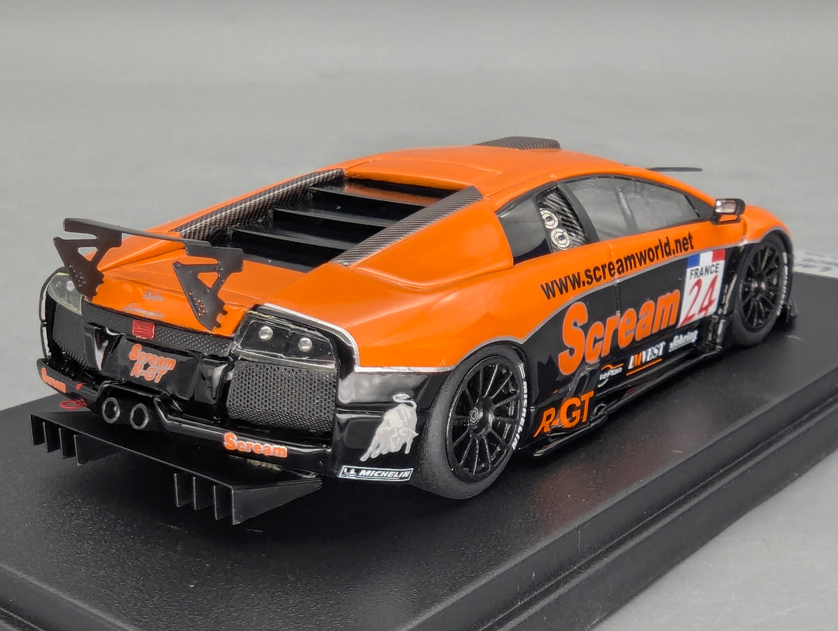 Modellautos 1:43 Looksmart Lamborghini R-GT Race Version Imola 2004 #24 mit OVP