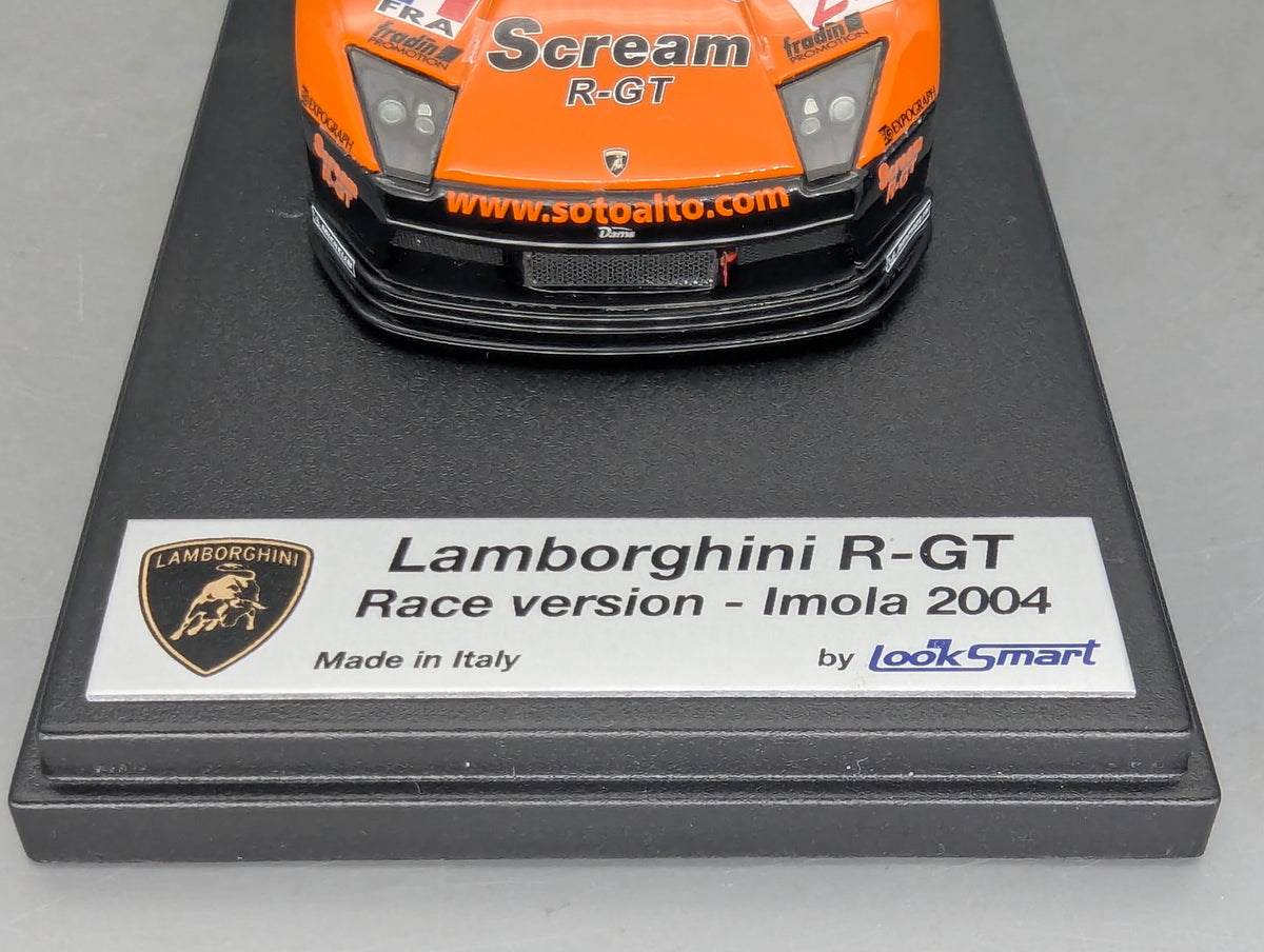 Modellautos 1:43 Looksmart Lamborghini R-GT Race Version Imola 2004 #24 mit OVP