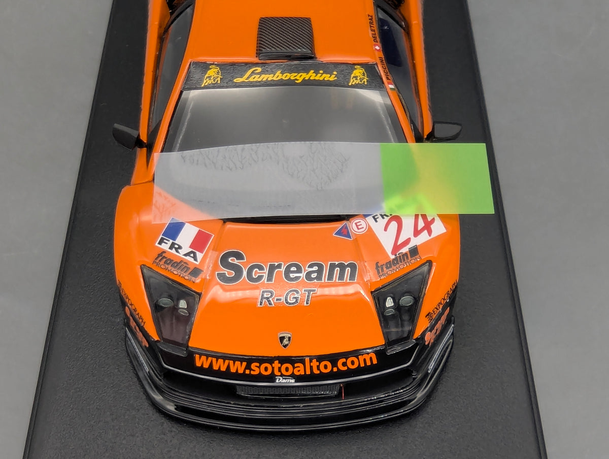 Modellautos 1:43 Looksmart Lamborghini R-GT Race Version Imola 2004 #24 mit OVP