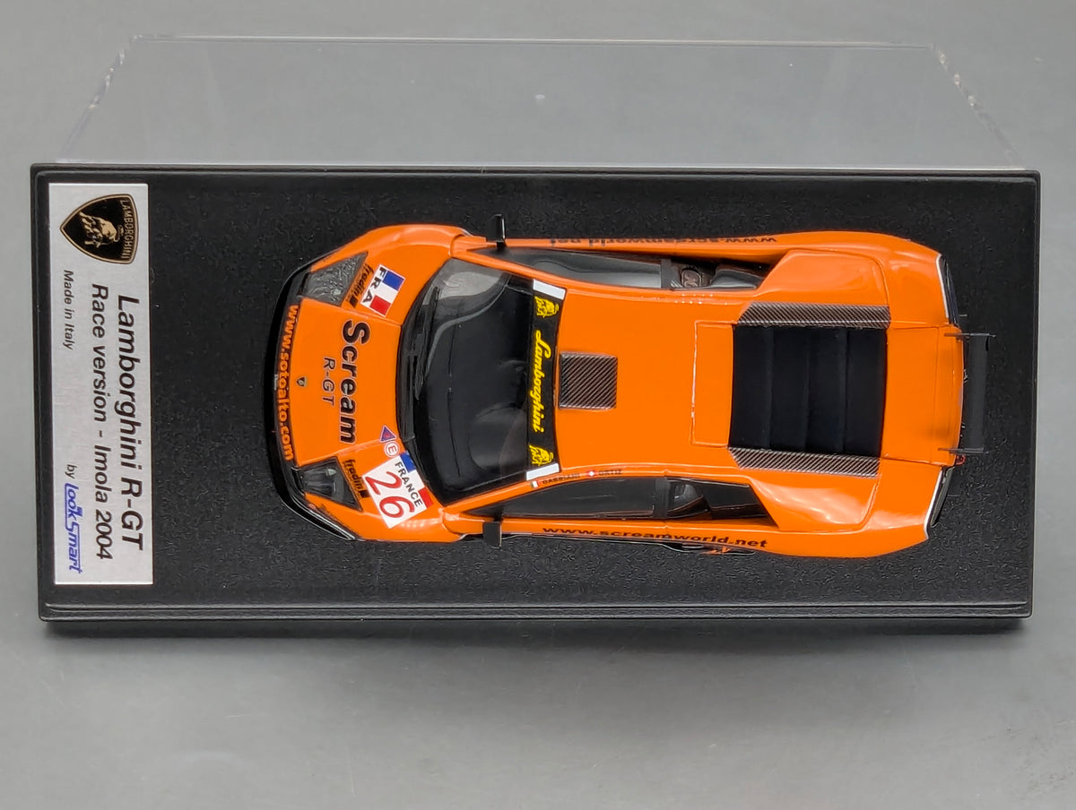 Modellautos 1:43 Looksmart Lamborghini R-GT Race Version Imola 2004 #26 mit OVP