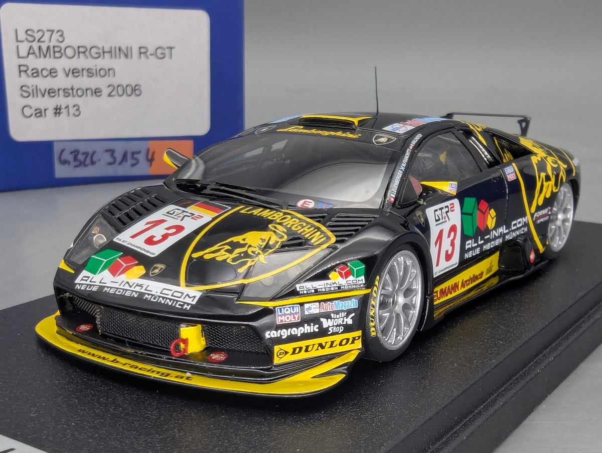 Modellautos 1:43 Looksmart Lamborghini R-GT Race Version Silverstone 2006 13 OVP