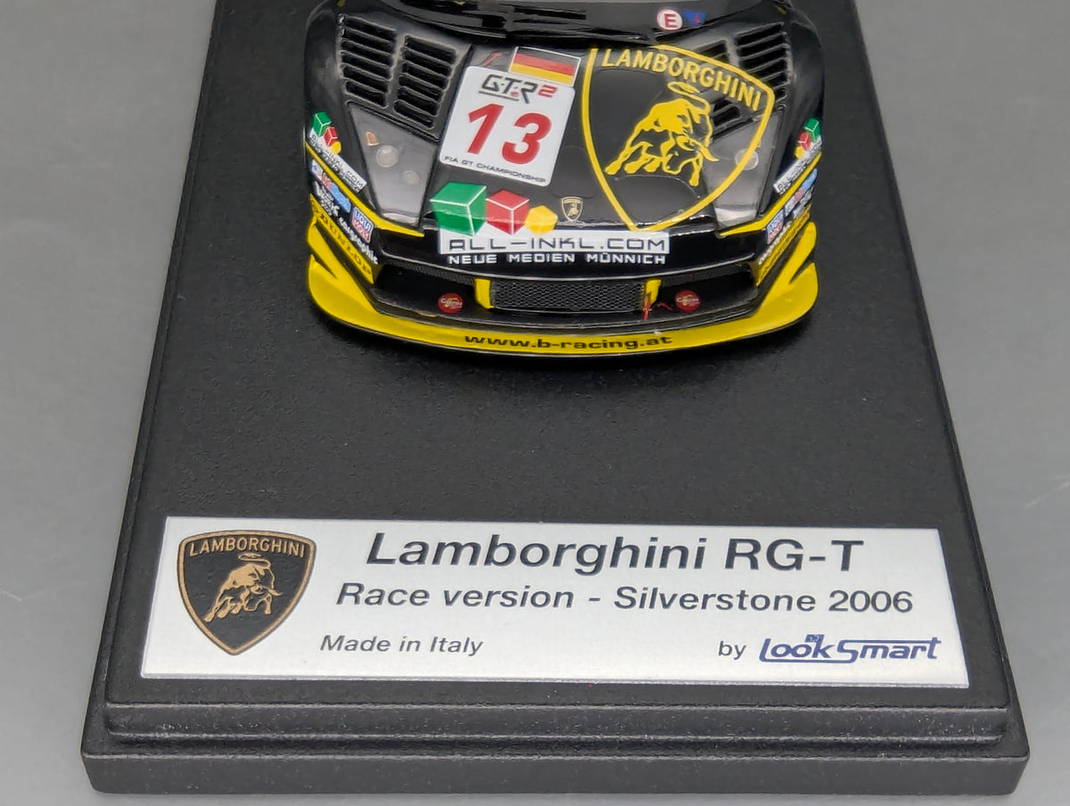 Modellautos 1:43 Looksmart Lamborghini R-GT Race Version Silverstone 2006 13 OVP