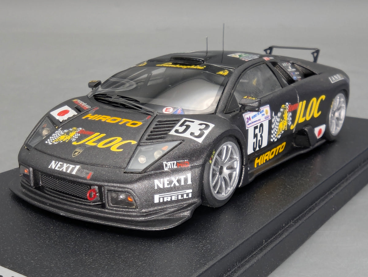 Modellautos 1:43 Looksmart Lamborghini R-GT Race Ver. 24h Le Mans 2006 #53 OVP