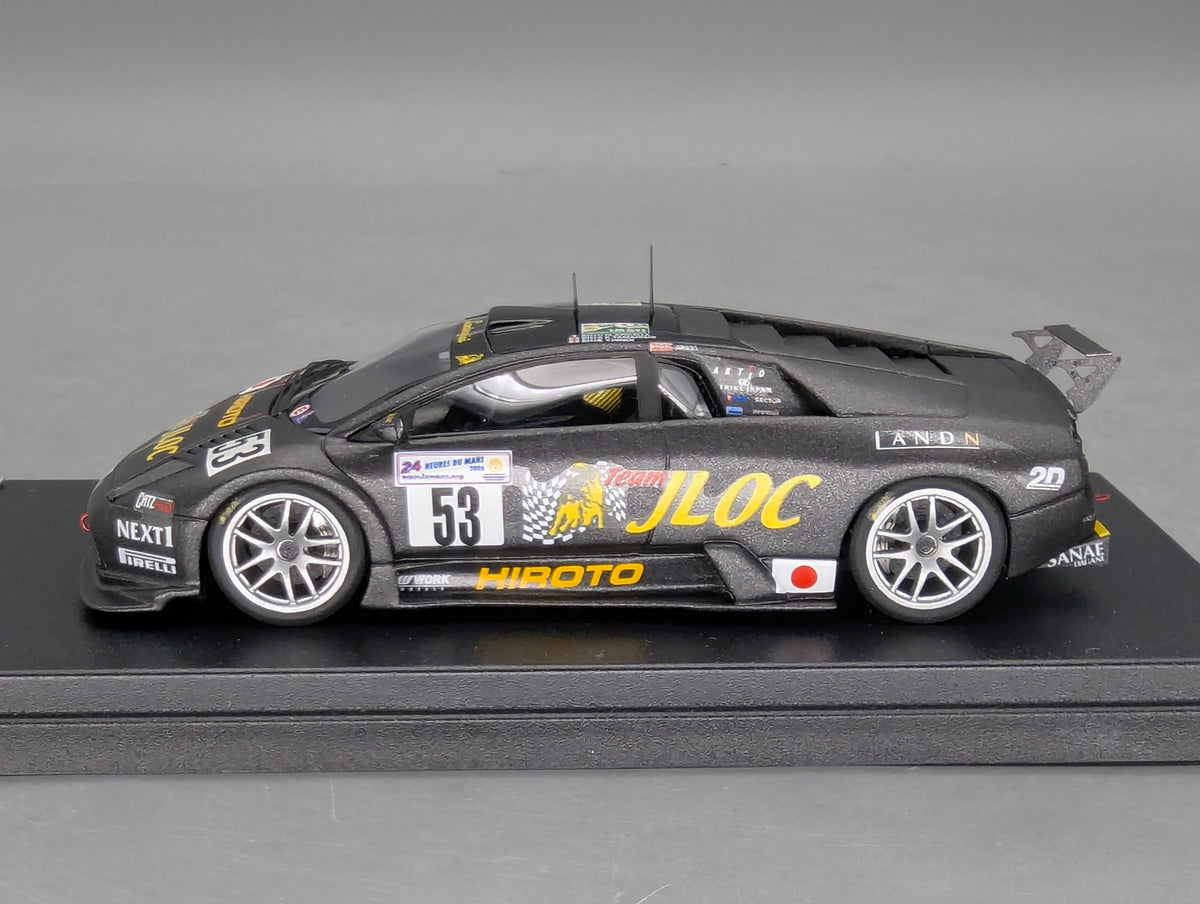 Modellautos 1:43 Looksmart Lamborghini R-GT Race Ver. 24h Le Mans 2006 #53 OVP