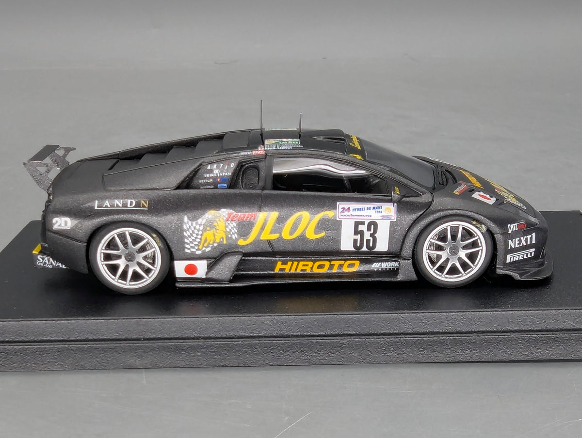 Modellautos 1:43 Looksmart Lamborghini R-GT Race Ver. 24h Le Mans 2006 #53 OVP