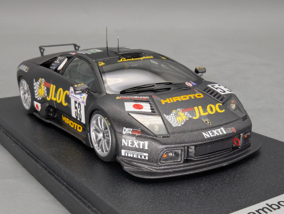 Modellautos 1:43 Looksmart Lamborghini R-GT Race Ver. 24h Le Mans 2006 #53 OVP