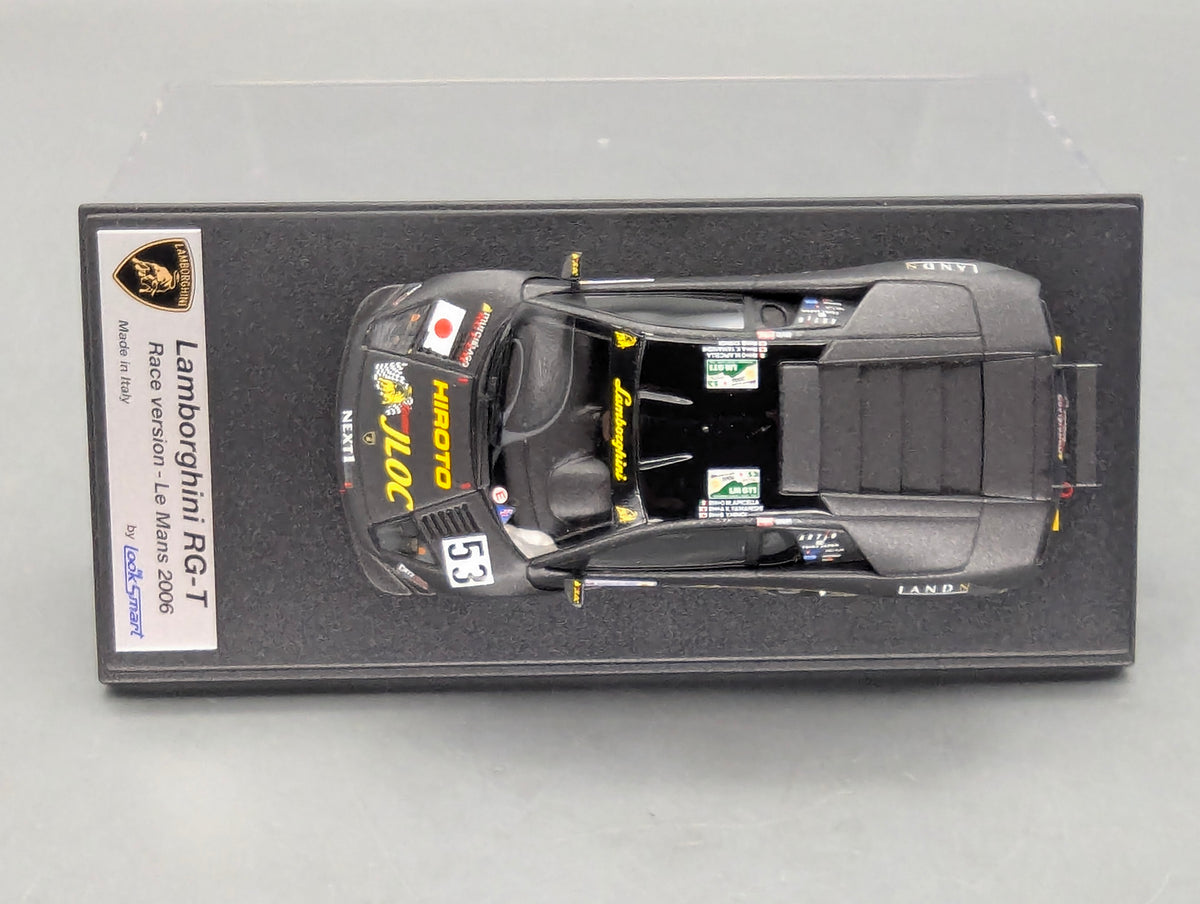 Modellautos 1:43 Looksmart Lamborghini R-GT Race Ver. 24h Le Mans 2006 #53 OVP