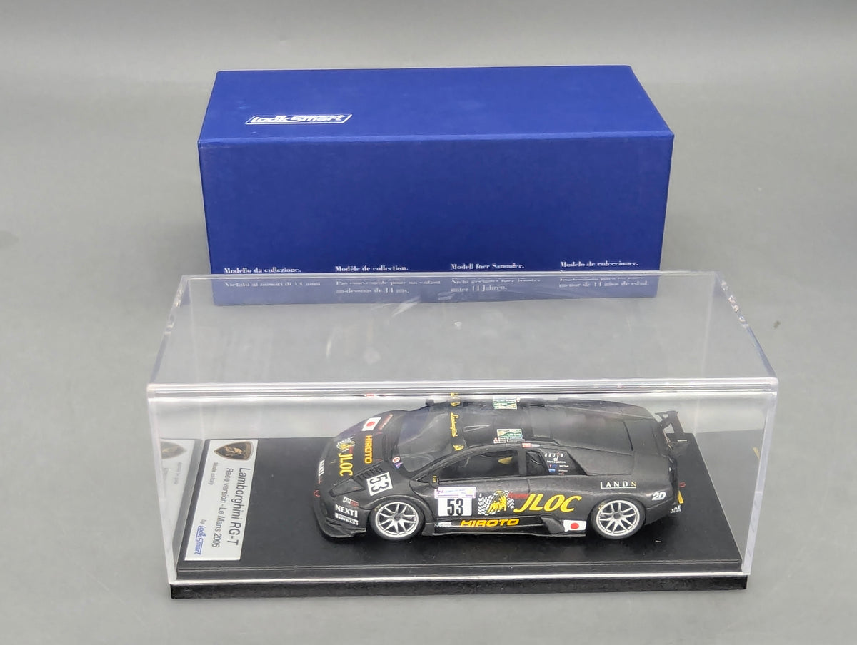 Modellautos 1:43 Looksmart Lamborghini R-GT Race Ver. 24h Le Mans 2006 #53 OVP