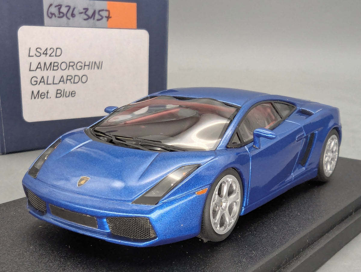 Modellautos 1:43 Looksmart LS42D Lamborghini Gallardo Metallic Blue mit OVP