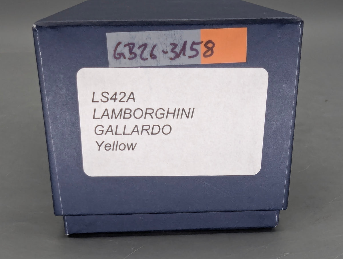 Modellautos 1:43 Looksmart LS42D Lamborghini Gallardo Yellow mit OVP