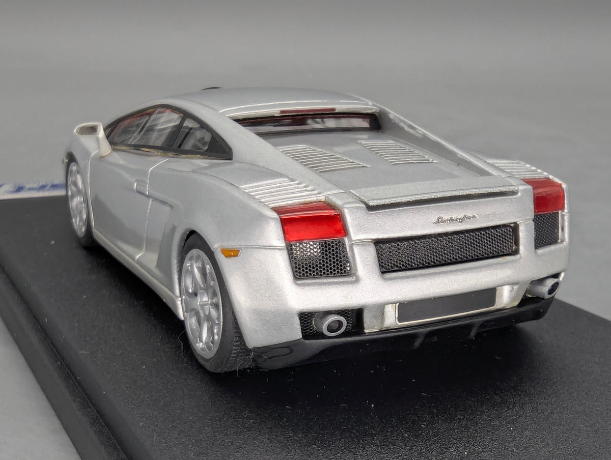 Modellautos 1:43 Looksmart LS42C Lamborghini Gallardo Silver mit OVP