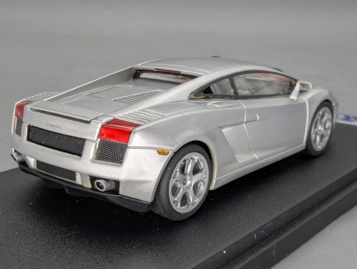 Modellautos 1:43 Looksmart LS42C Lamborghini Gallardo Silver mit OVP