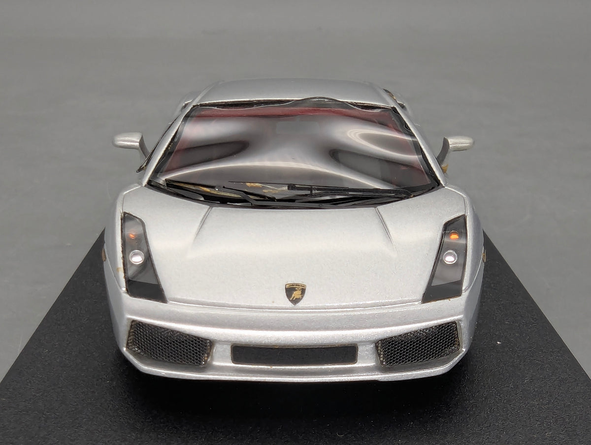 Modellautos 1:43 Looksmart LS42C Lamborghini Gallardo Silver mit OVP