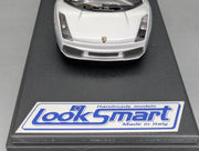 Modellautos 1:43 Looksmart LS42C Lamborghini Gallardo Silver mit OVP