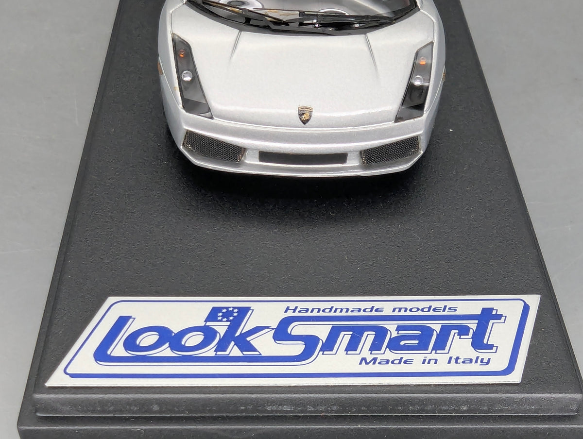 Modellautos 1:43 Looksmart LS42C Lamborghini Gallardo Silver mit OVP