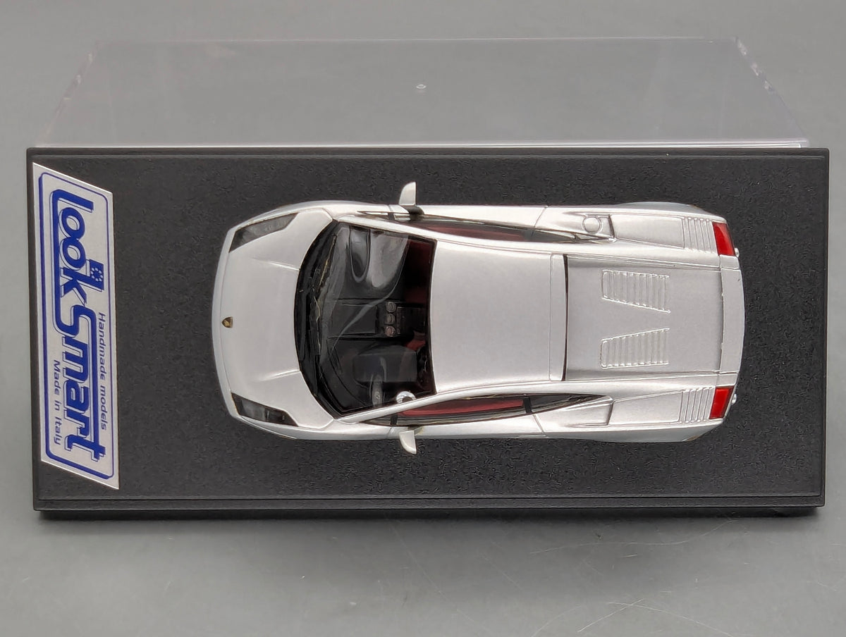Modellautos 1:43 Looksmart LS42C Lamborghini Gallardo Silver mit OVP